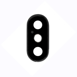 CAMERA LENS WITH FRAME APPLE IPHONE X BLACK CAMERA LENS WITH FRAME APPLE IPHONE X BLACK